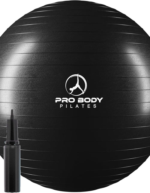 Load image into Gallery viewer, Exercise Ball - Multiple Sizes Gym Grade Balance Ball for Fitness, Yoga, Workout, Pregnancy &amp; Physical Therapy
