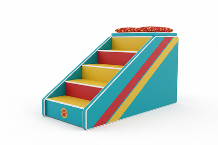 Pet Training Stairs with Removable Cover, 3, 4, 5 Steps, Bed, Sofa, Cats, Ladder, Ramp, XL